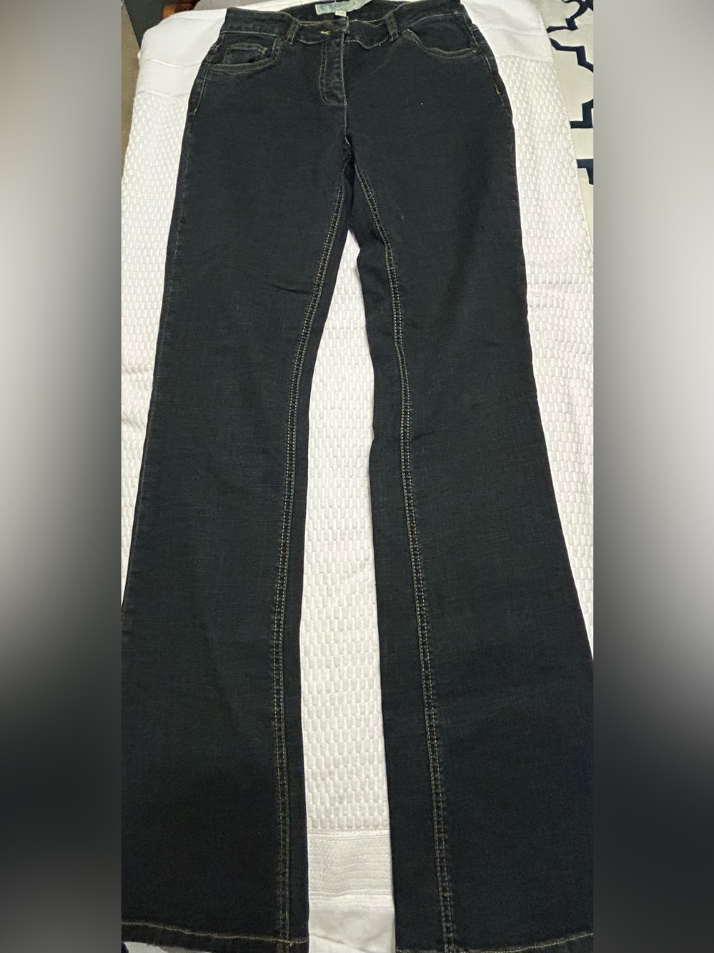 Long Tall Sally Flare Jeans Size 6 EXTRA LONG 35” Inseam